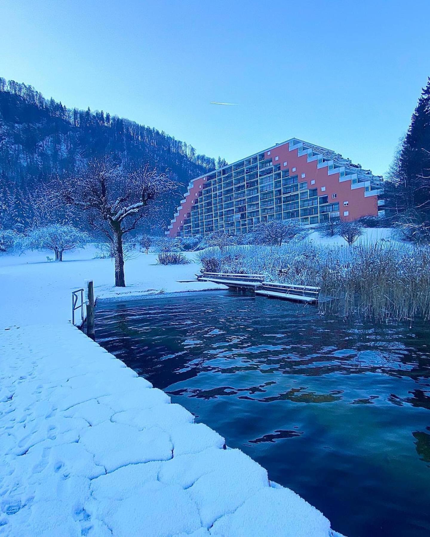 Apartment Am Ossiachersee Mit Eigenem Seezugang Landskron Buitenkant foto